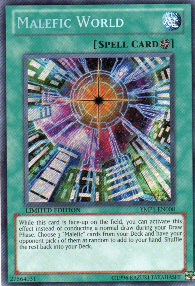 Malefic World YMP1-EN008 Secret rare