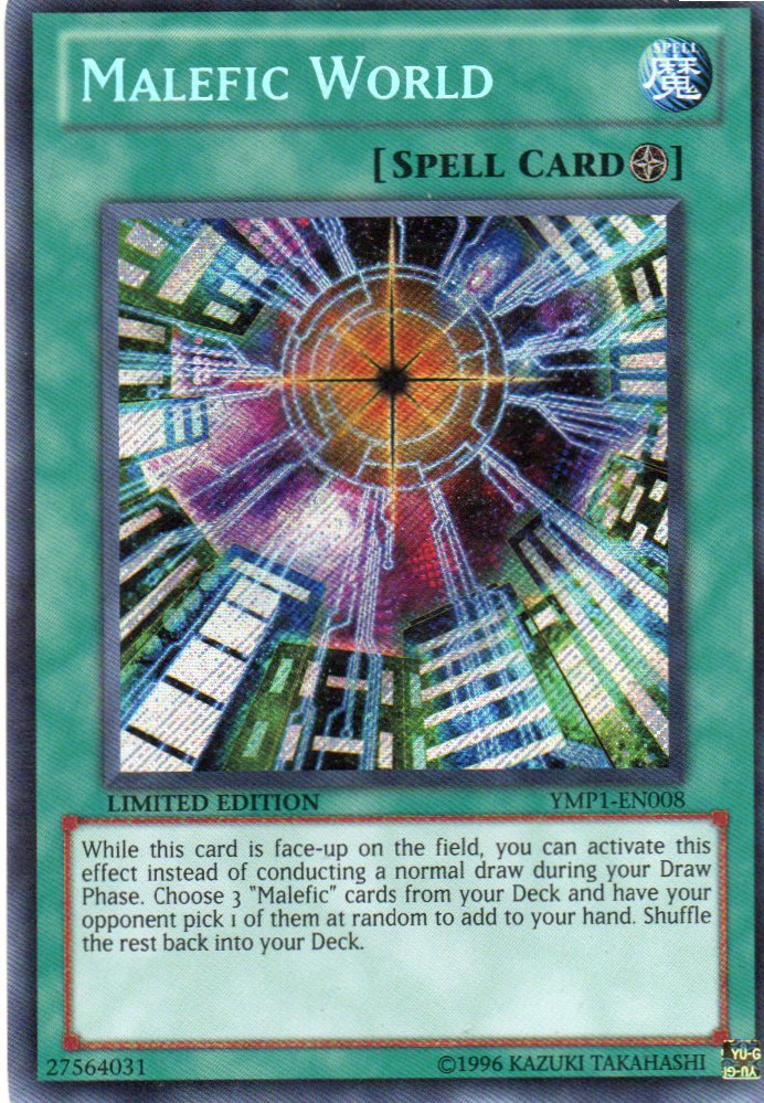 Malefic World YMP1-EN008 Secret rare