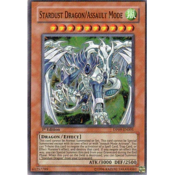 Stardust Dragon/Assault Mode DP09-EN001 Super rare