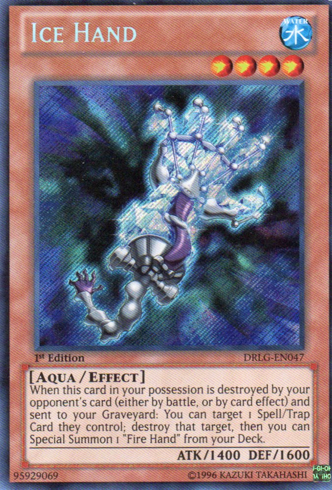 Ice Hand DRLG-EN047 Secret rare