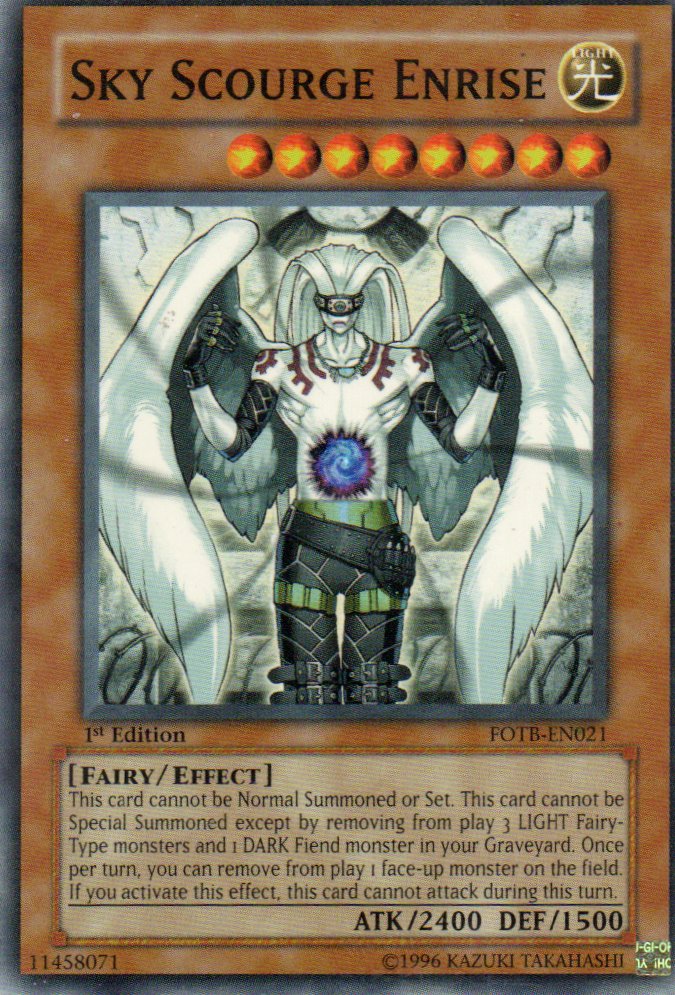 Sky Scourge Enrise FOTB-EN021 Super rare