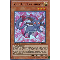 Crystal Beast Ruby Carbuncle RYMP-EN040 Super rare