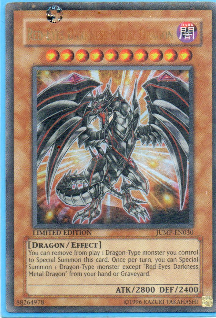 Red-Eyes Darkness Metal Dragon JUMP-EN030 ultra rare