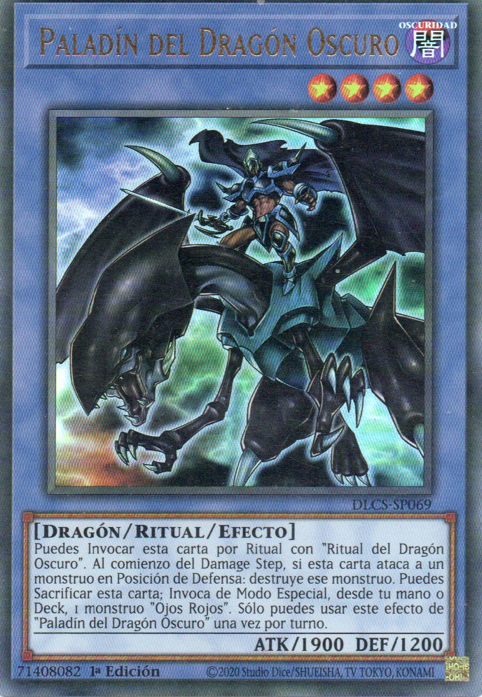 Paladin del Dragon Oscuro DLCS-SP069 ultra rare