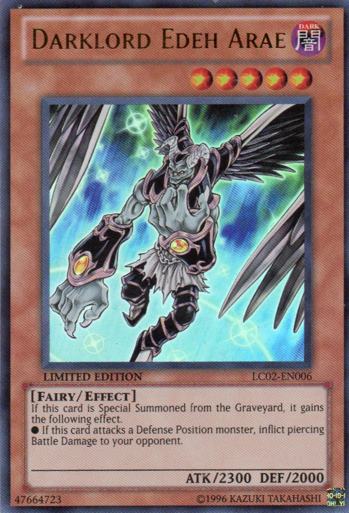 Darklord Edeh Arare LC02-EN006 ultra rare