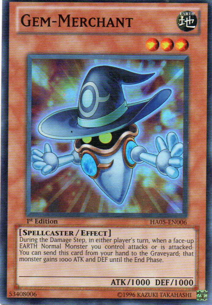 Gem-Merchant HA05-EN006 Super rare