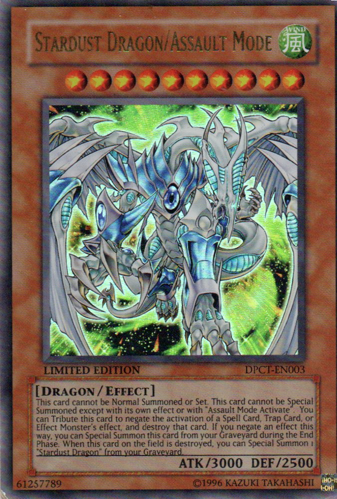 Stardust Dragon/Assault Mode DPCT-EN003 ultra rare