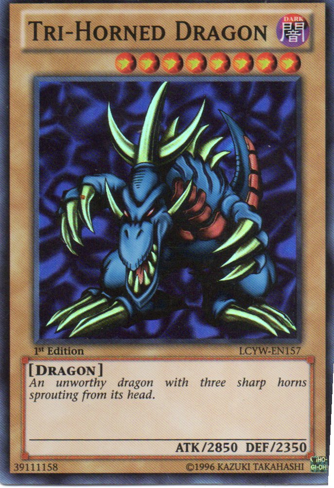 Tri-Horned Dragon LCYW-EN157 Super rare