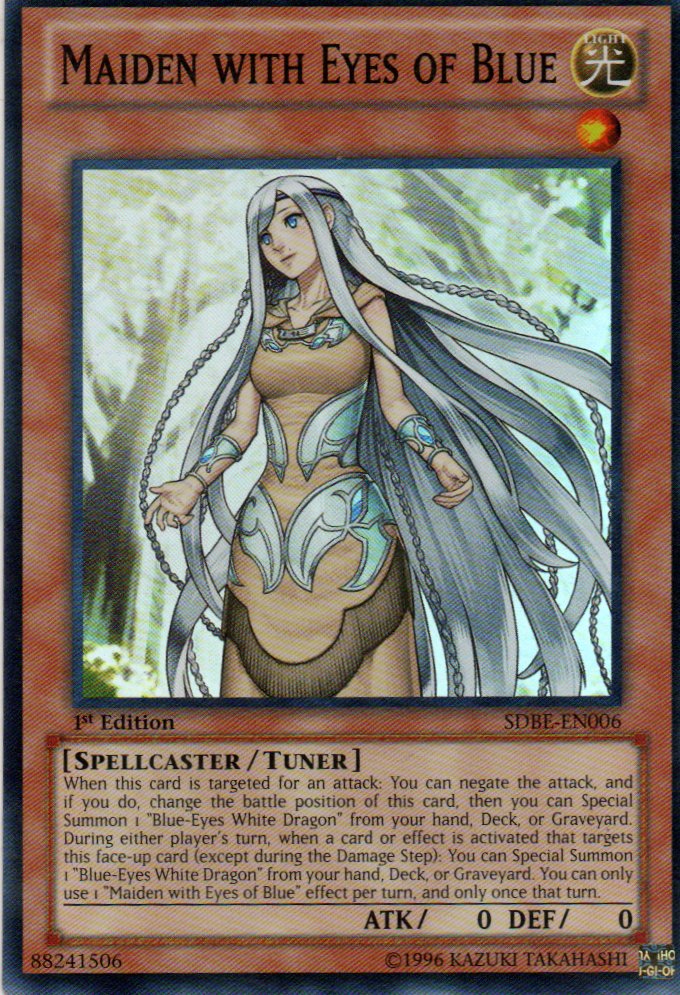 Maiden with Eyes of Blue SDBE-EN006 Super rare