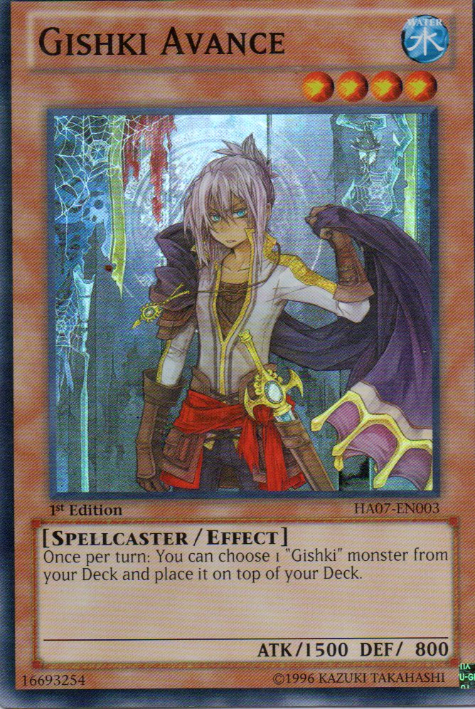 Gishki Avance HA07-EN003 Super rare