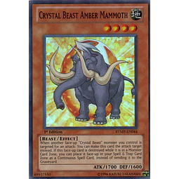 Crystal Beast  Amber Mammoth RYMP-EN044 Super rare