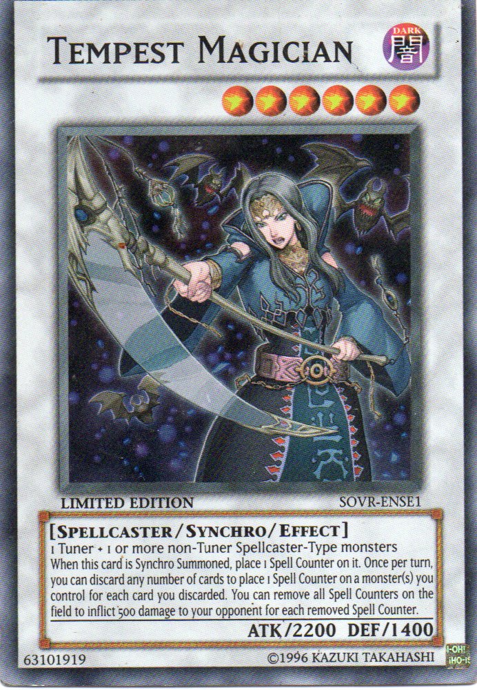 Tempest Magician SOVR-ENSE1 Super rare