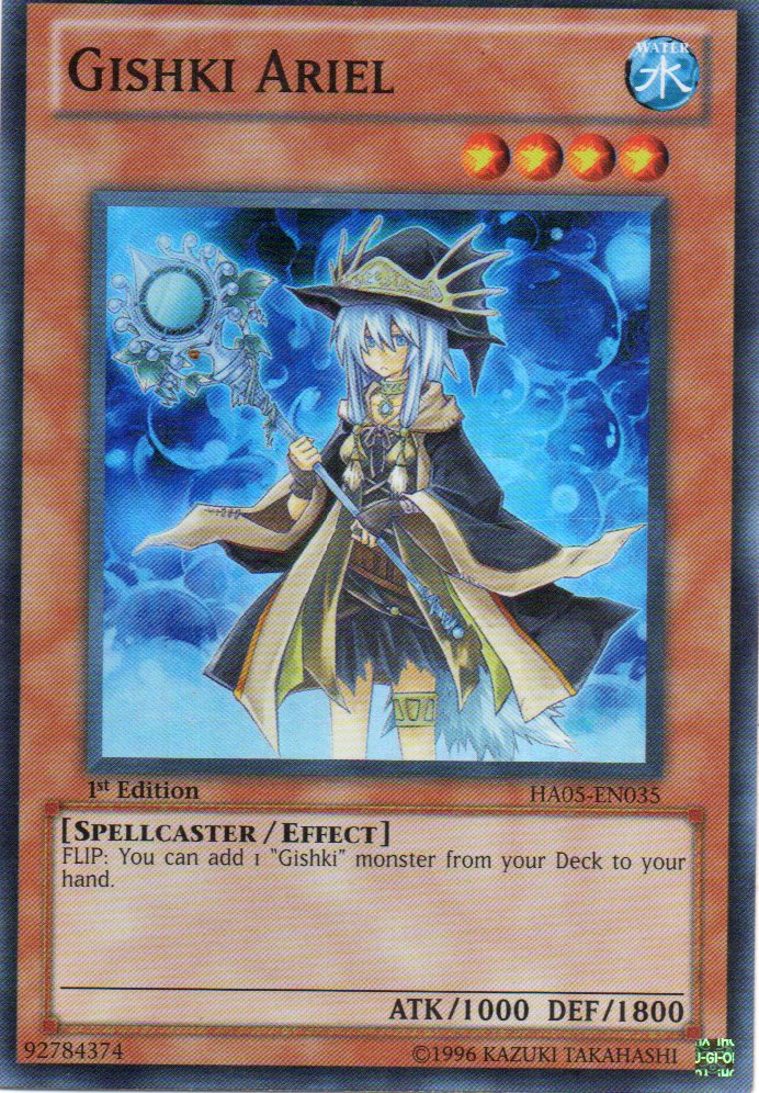 Gishki Ariel HA05-EN035 Super rare