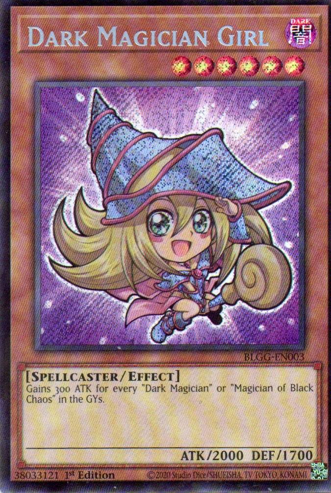 Dark Magician Girl BLGG-EN003 Secret rare