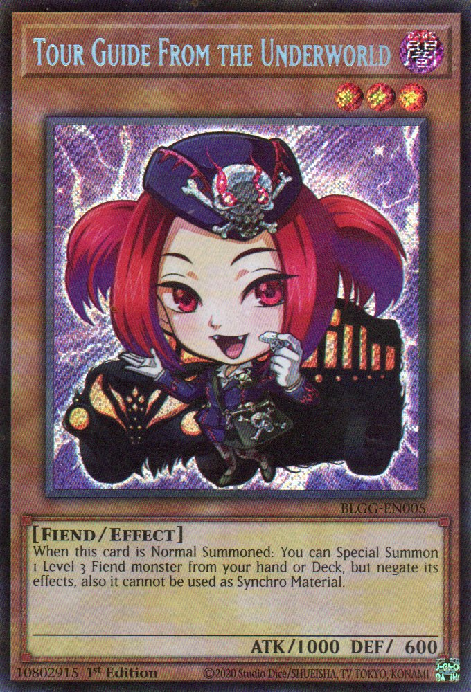 Tour Guide from the Underworld BLGG-EN005 Secret rare