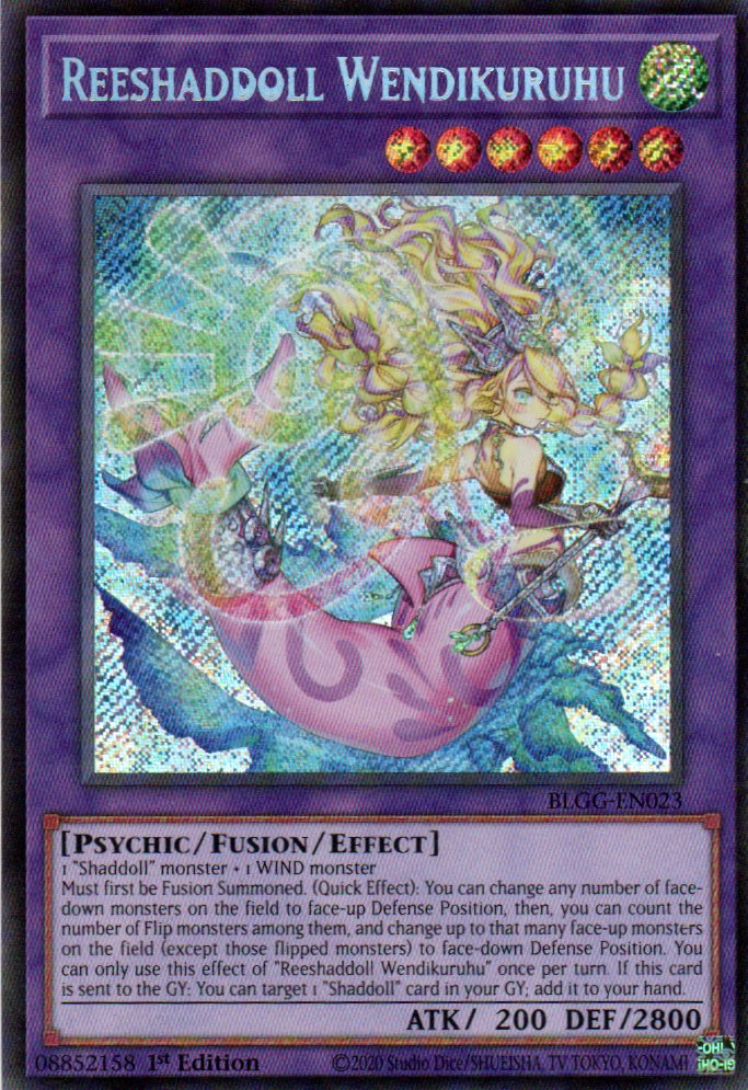 Reeshaddoll Wendikuruhu BLGG-EN023 Secret rare