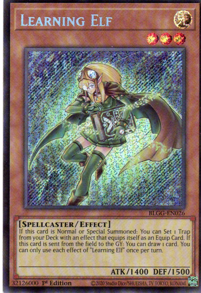 Learning Elf BLGG-EN026 Secret rare