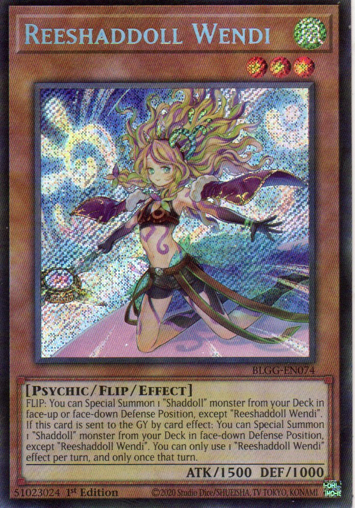 Reeshaddoll Wendi BLGG-EN074 Secret rare