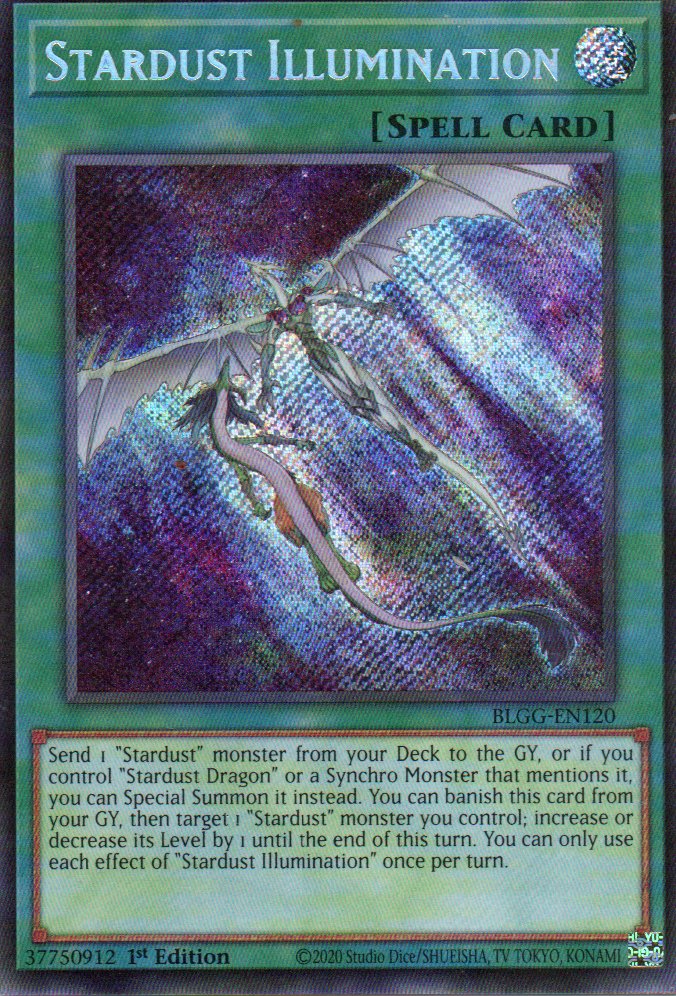 Stardust Illumination BLGG-EN120 Secret rare