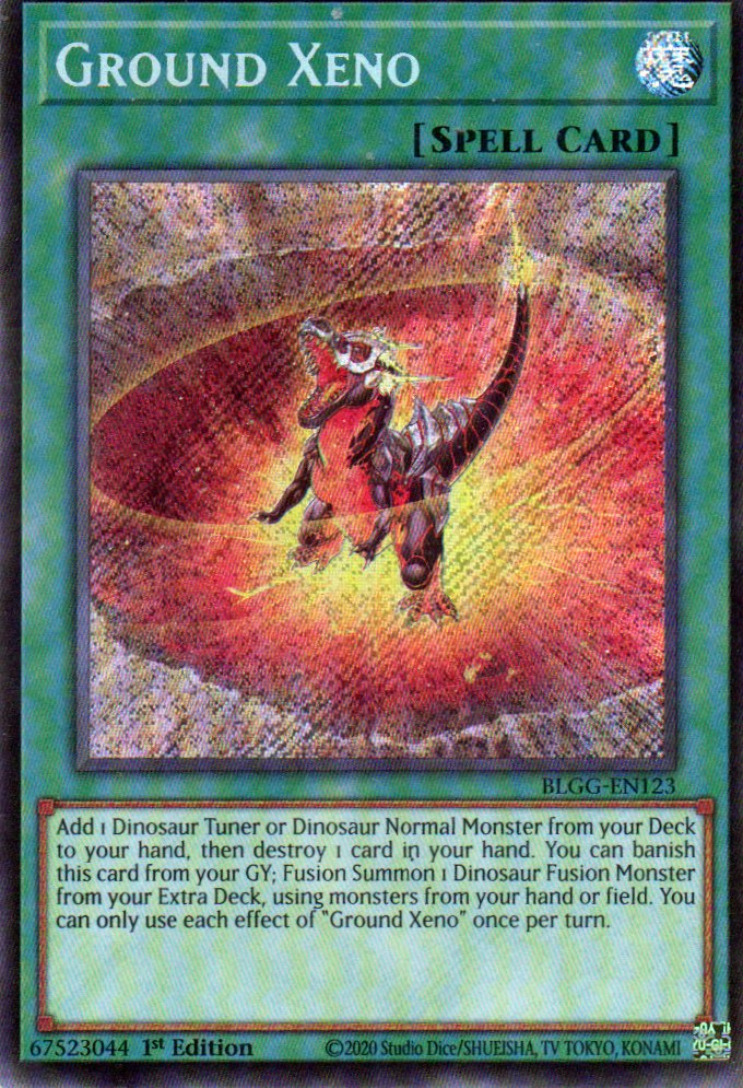 Ground Xeno BLGG-EN123 Secret rare