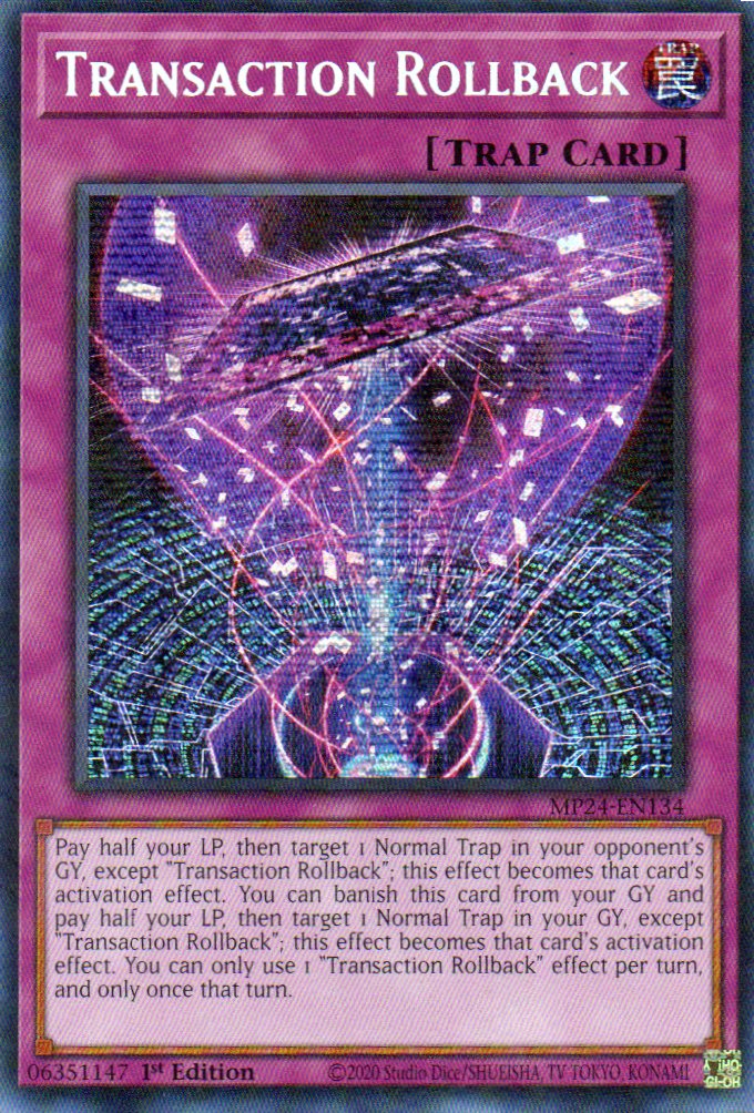 Transaction Rollback MP24-EN134 Secret rare