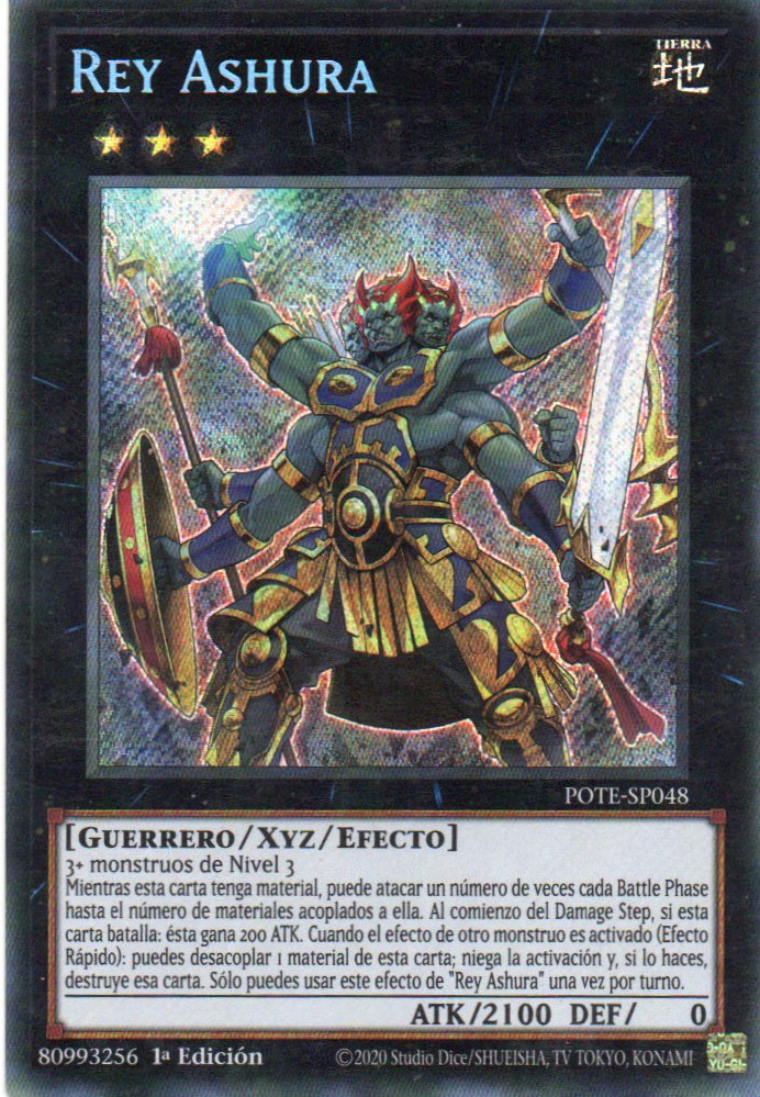 Rey  Ashura POTE-SP048 Secret rare