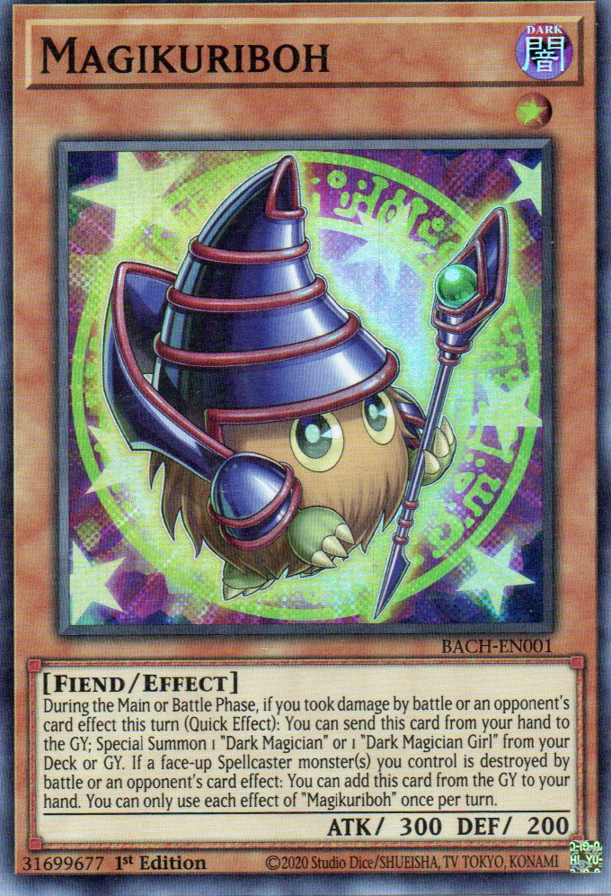 Magikuriboh BACH-EN001 Super rare
