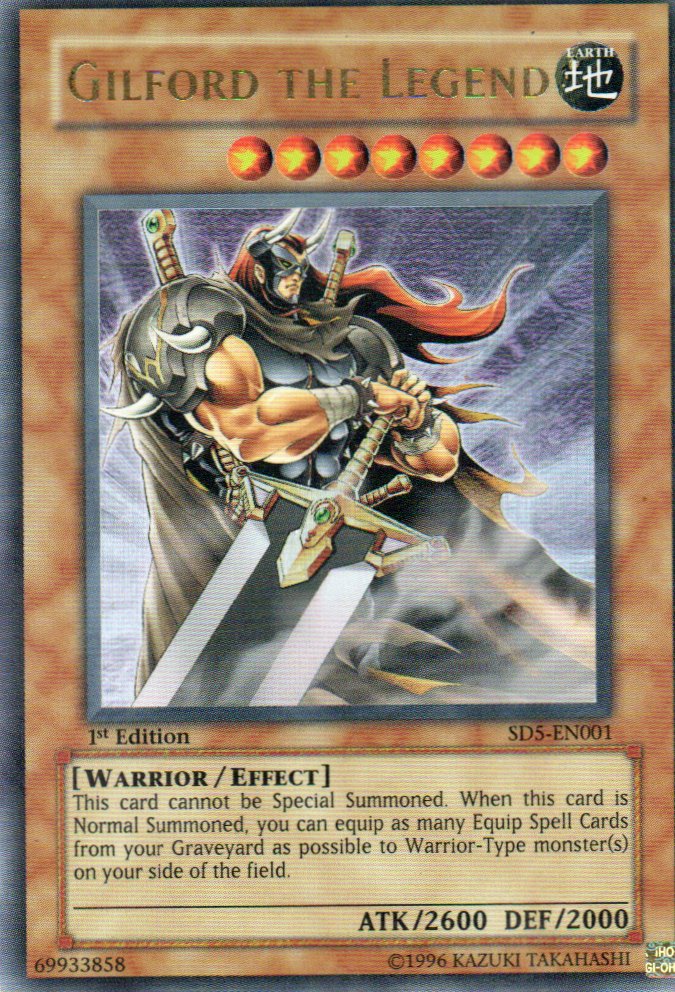 Gilford the Legend SD5-EN001 ultra rare