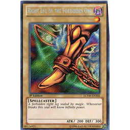 Right Leg of the Forbidden One LCYW-EN302 Secret rare