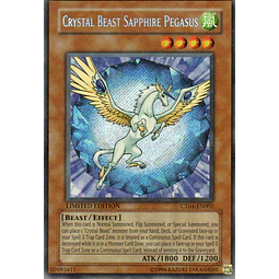 Crystal Beast Sapphire Pegasus CT04-EN002 Secret rare