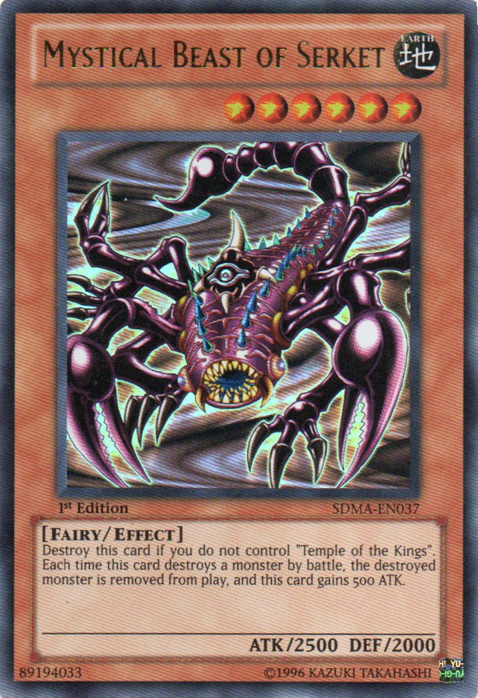 Mystical Beast of Serket 5DMA-EN037 ultra rare