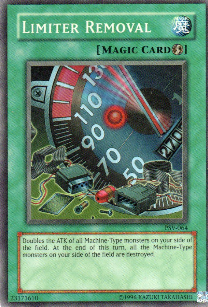 Limiter Removal PSV-064 Super rare