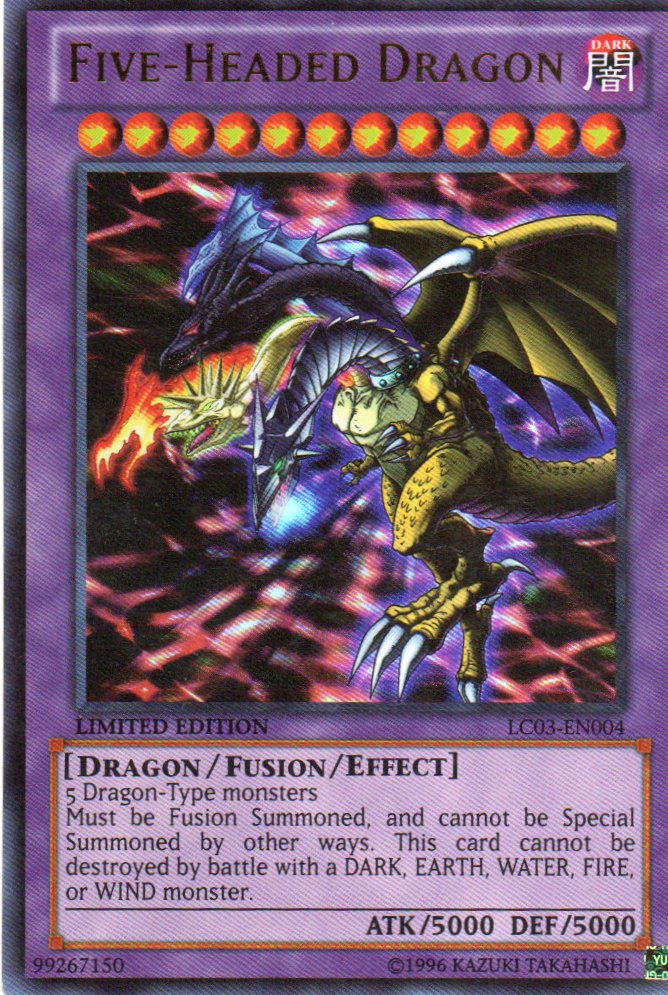 Five-Headed Dragon LC03-EN004 ultra rare