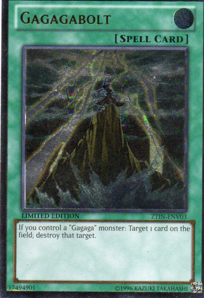 Gagagabolt ZTIN-ENV03 Ultimate rare