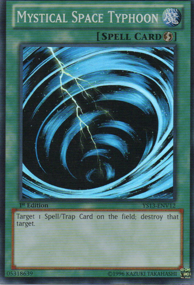 Mystical Space Typhoon YS13-ENV12 Super rare