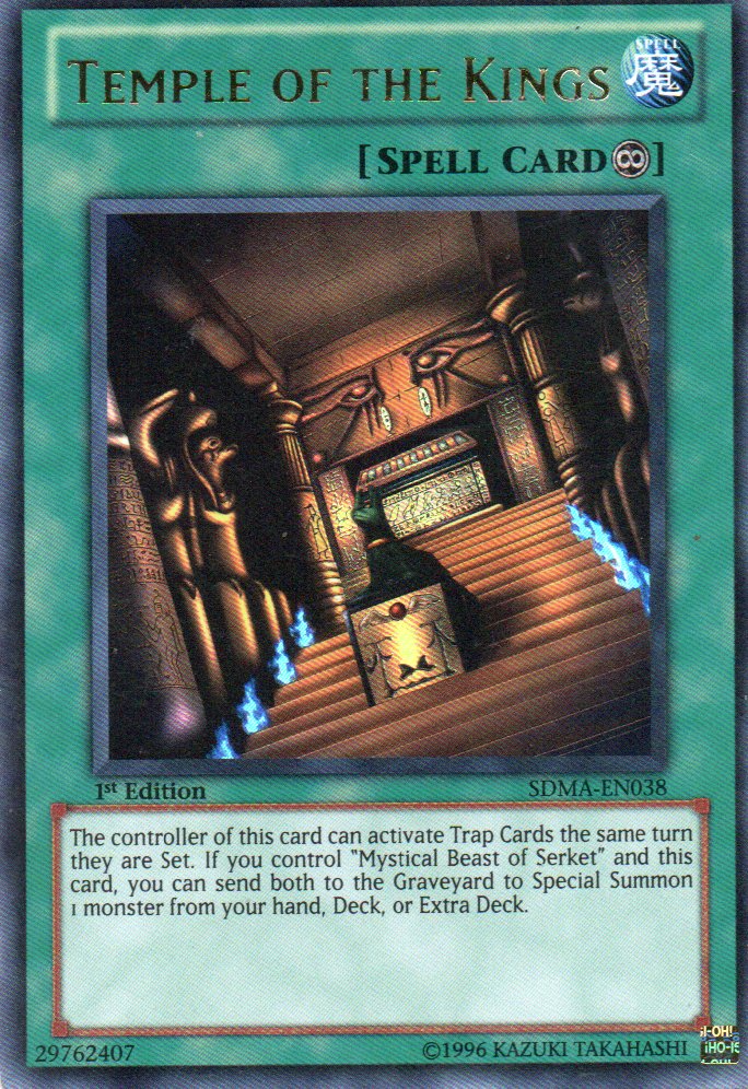 Temple of the Kings SDMA-EN038 ultra rare