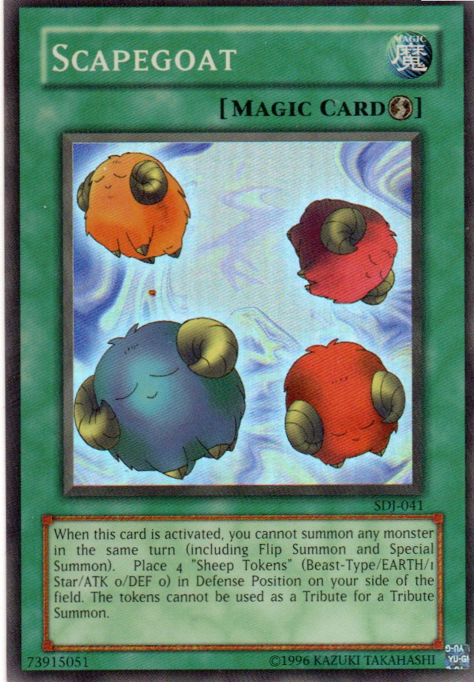 Scapegoat SDJ-041 Super rare