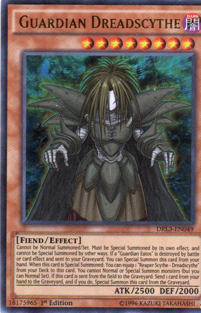 Guardian Dreadcythe DRL3-EN049 ultra rare