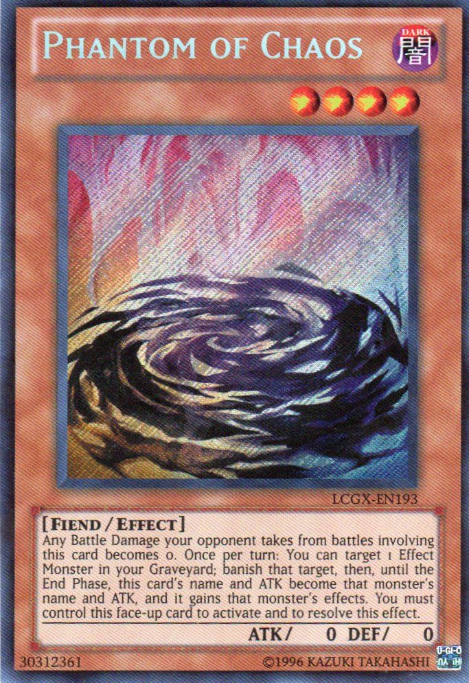 Phanrom of Chaos LCGX-EN193 Secret rare