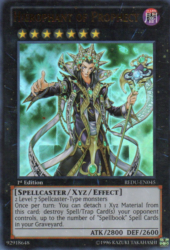 Hierophant of Prophecy REDU-EN045 ultra rare