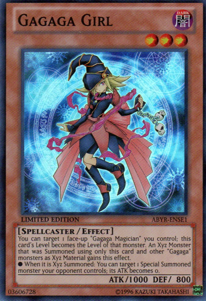 Gagaga GIrl ABYR-ENSE1 Super rare