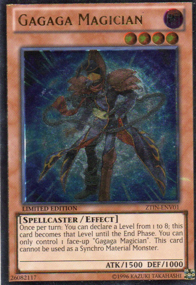 Gagaga Magician ZTIN-ENV01 Ultimate rare