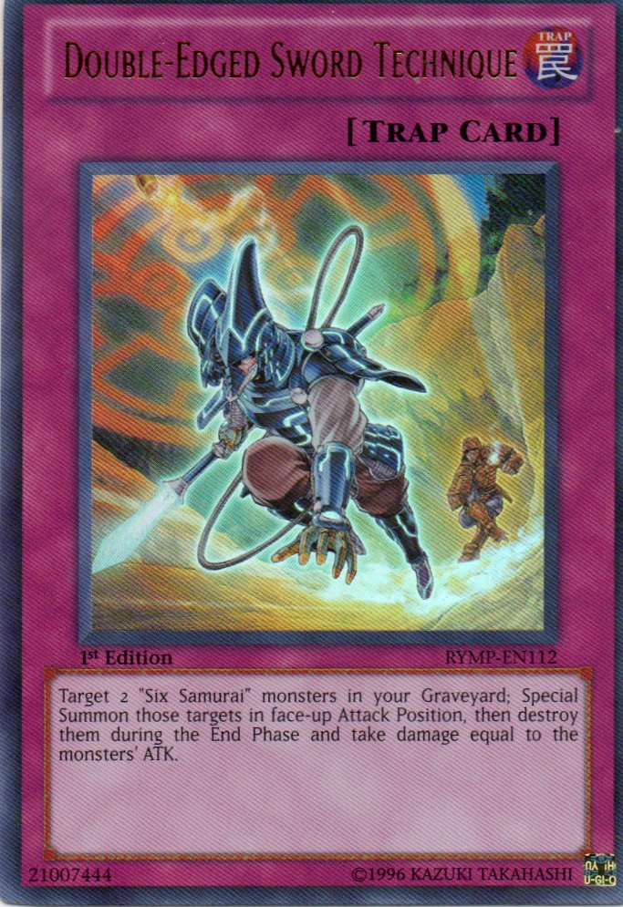 Double-Edged Sword Technique RYMP-EN112 ultra rare