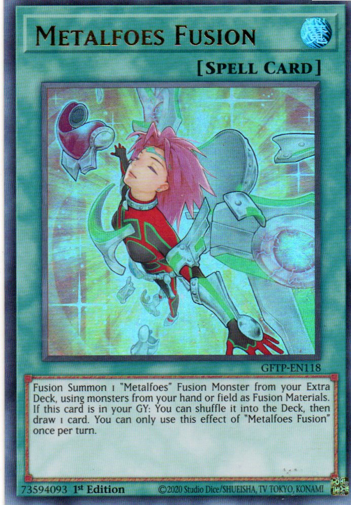 Metalfoes Fusion GFTP-EN118 Ultra rare