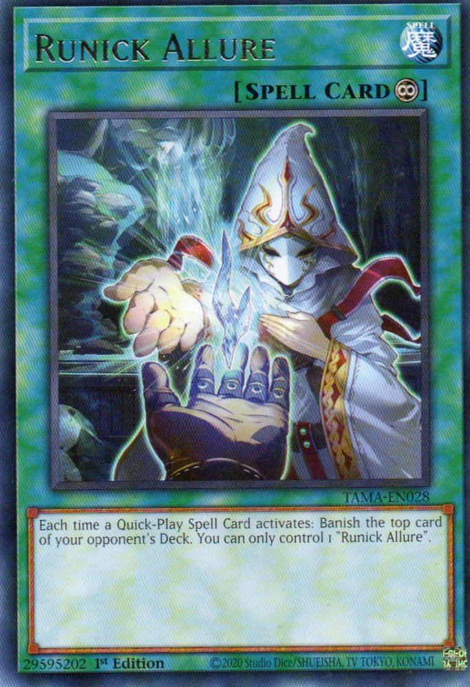 Runick  Allure TAMA-EN028 Rare