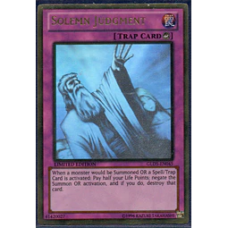 Solemn Judgment GLD5-EN045 Ghost rare