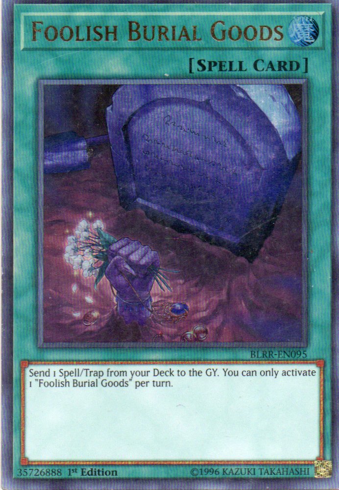 Foolish Burial Goods BLRR-EN095 Ultra rare
