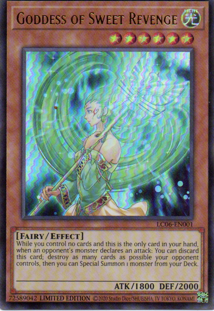 Goddess of Sweet Revenge LC06-EN001 Ultra rare