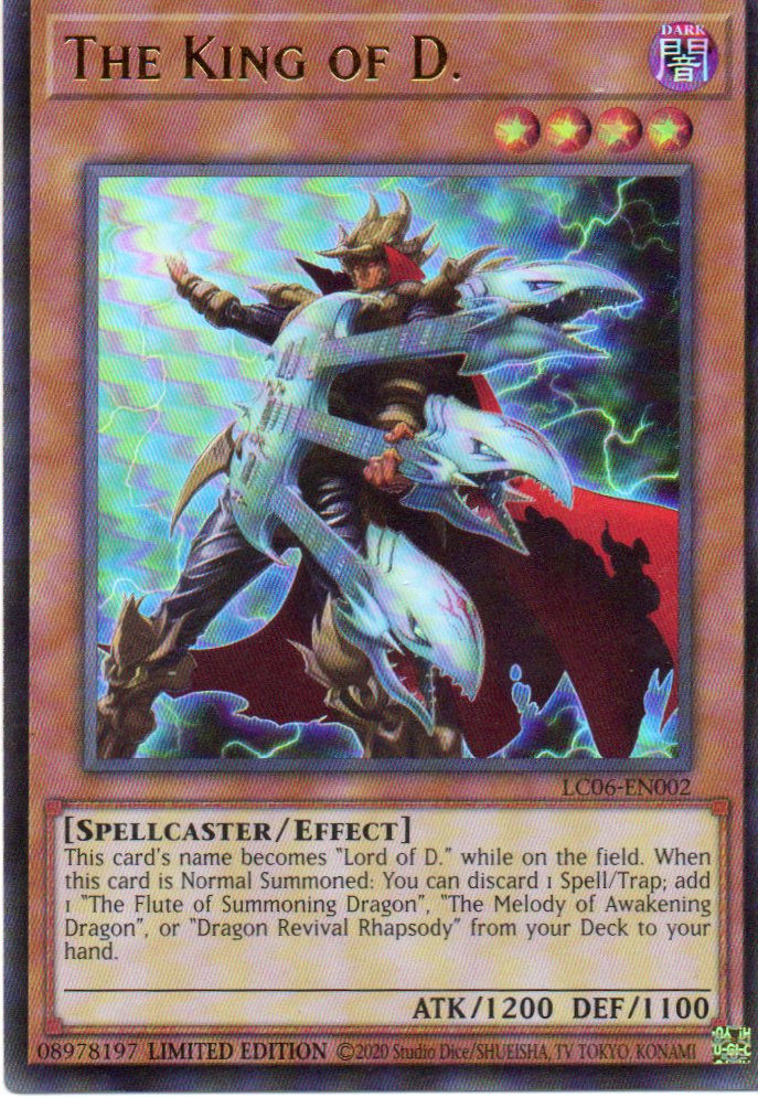 The King of D. LC06-EN002 Ultra rare
