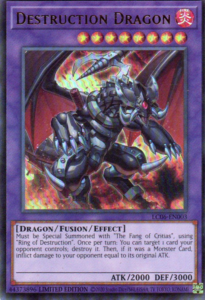 Destruction Dragon LC06-EN003 Ultra rare